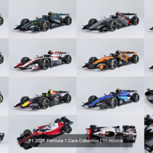 F1 2026 3D models Collection